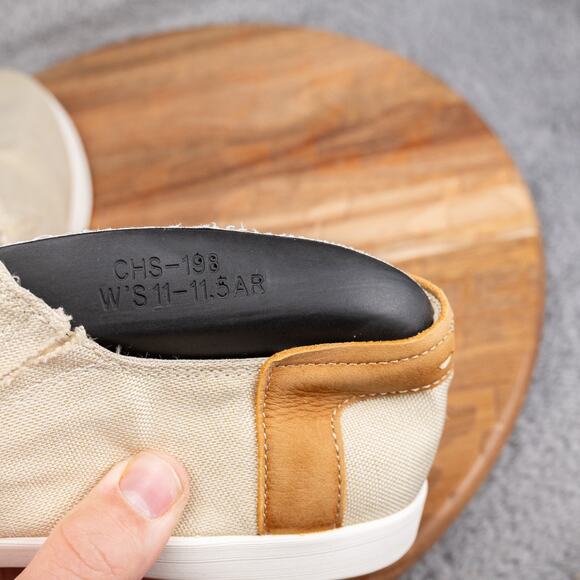 Chaco Ionia J106520 Canvas Loafer Flat Slip On Shoes - US Women’s 11 - Beige - Picture 5 of 10